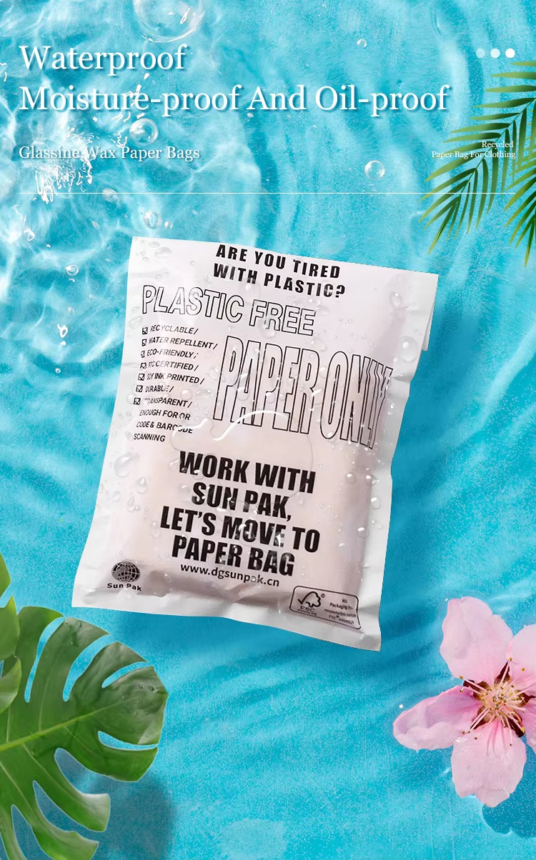 glassine paper bags